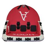 Collegiate Waves Arkansas Razorbacks The Coach Sofa 3-Person Towable Tube - Thumbnail 6 of 8