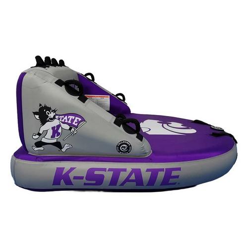 Collegiate Waves Kansas State Wildcats The Coach Sofa 3-Person Towable Tube - Primary Image