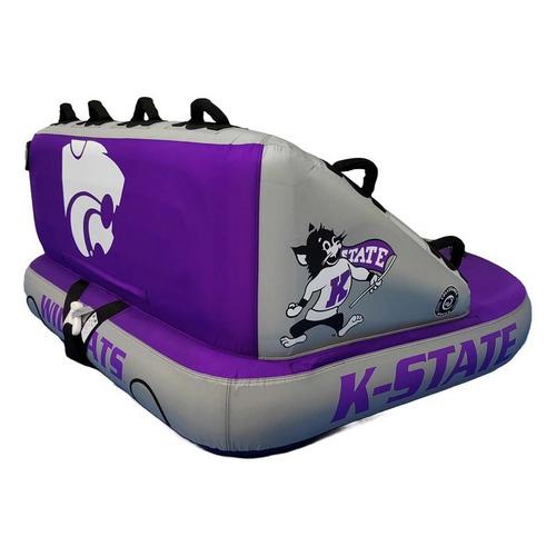 Collegiate Waves Kansas State Wildcats The Coach Sofa 3-Person Towable Tube - Primary Image