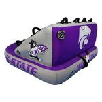 Collegiate Waves Kansas State Wildcats The Coach Sofa 3-Person Towable Tube - Thumbnail 5 of 8