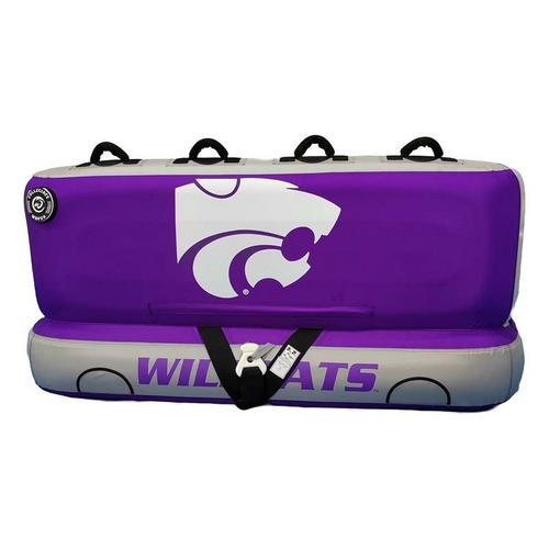 Collegiate Waves Kansas State Wildcats The Coach Sofa 3-Person Towable Tube - Primary Image