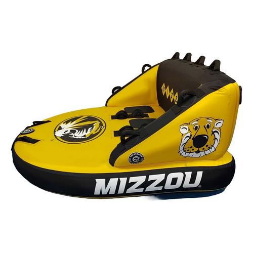 Collegiate Waves Missouri Tigers The Coach Sofa 3-Person Towable Tube - Primary Image