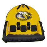Collegiate Waves Missouri Tigers The Coach Sofa 3-Person Towable Tube - Thumbnail 6 of 8