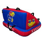 Collegiate Waves Kansas Jayhawks The Captain Sofa 2-Person Towable Tube - Thumbnail 6 of 8