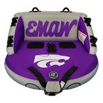 Collegiate Waves Kansas State Wildcats The Captain Sofa 2-Person Towable Tube - Thumbnail 1 of 8