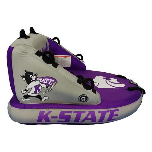 Collegiate Waves Kansas State Wildcats The Captain Sofa 2-Person Towable Tube - Primary Image