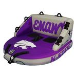 Collegiate Waves Kansas State Wildcats The Captain Sofa 2-Person Towable Tube - Thumbnail 4 of 8