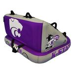 Collegiate Waves Kansas State Wildcats The Captain Sofa 2-Person Towable Tube - Thumbnail 6 of 8