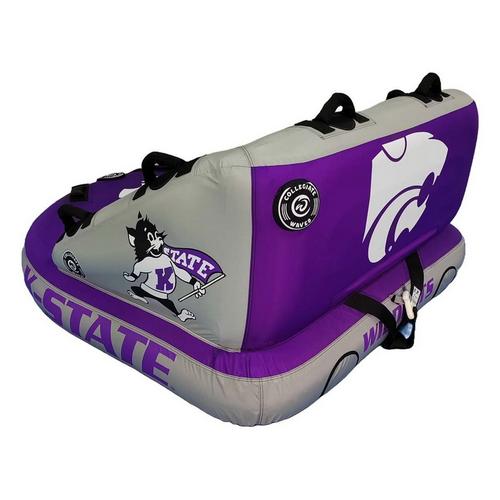 Collegiate Waves Kansas State Wildcats The Captain Sofa 2-Person Towable Tube - Primary Image