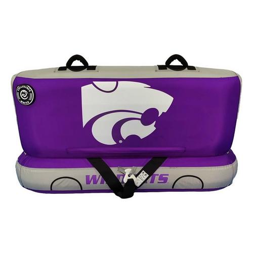 Collegiate Waves Kansas State Wildcats The Captain Sofa 2-Person Towable Tube - Primary Image