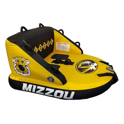 Collegiate Waves Missouri Tigers The Captain Sofa 2-Person Towable Tube - Primary Image