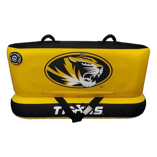 Collegiate Waves Missouri Tigers The Captain Sofa 2-Person Towable Tube - Primary Image