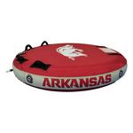Collegiate Waves Arkansas Razorbacks The Rookie Round 2-Person Towable Tube - Thumbnail 2 of 7