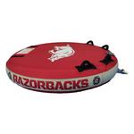 Collegiate Waves Arkansas Razorbacks The Rookie Round 2-Person Towable Tube - Thumbnail 3 of 7