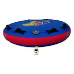 Collegiate Waves Kansas Jayhawks The Rookie Round 2-Person Towable Tube - Thumbnail 4 of 7