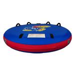 Collegiate Waves Kansas Jayhawks The Rookie Round 2-Person Towable Tube - Thumbnail 7 of 7