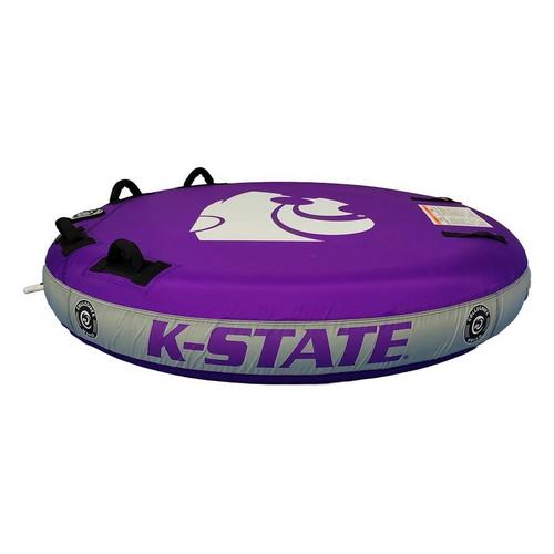 Collegiate Waves Kansas State Wildcats The Rookie Round 2-Person Towable Tube - Primary Image