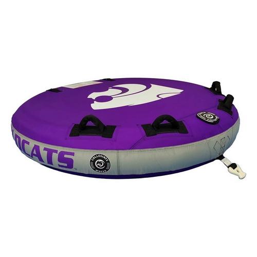 Collegiate Waves Kansas State Wildcats The Rookie Round 2-Person Towable Tube - Primary Image