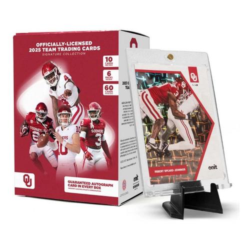 ONIT Athlete Oklahoma Sooners 2025 Football Trading Card Platinum Box - Primary Image