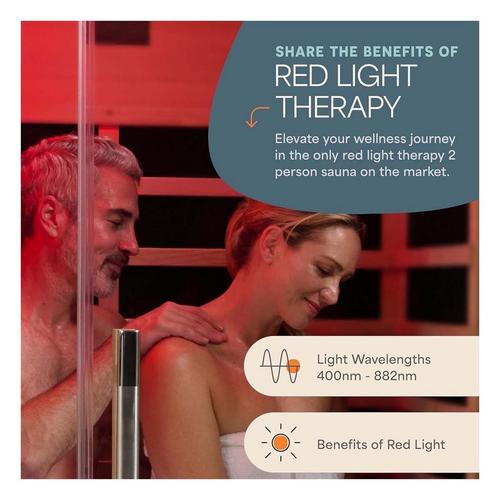 Lifepro 2 Person Sauna - Primary Image