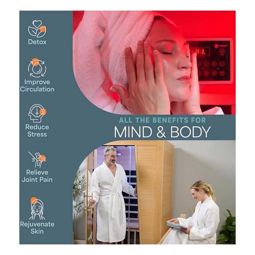 Lifepro 2 Person Sauna - Primary Image