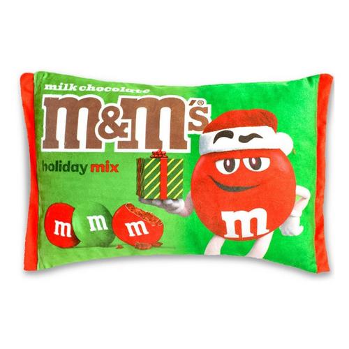 Iscream Holiday Red M&M Packaging Plush - Primary Image