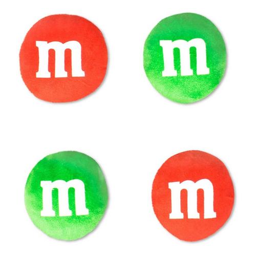 Iscream Holiday Red M&M Packaging Plush - Primary Image