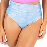 Women's Janela Bay Rouched High Cut Swim Bottoms - Thumbnail 1 of 3