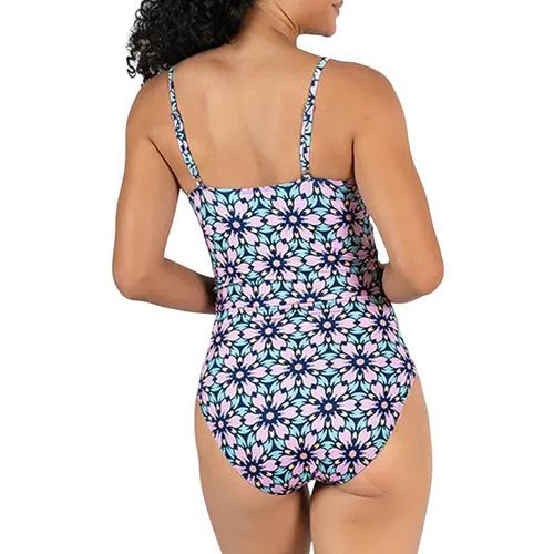 Women's Janela Bay High Neck Swim Tankini - Primary Image