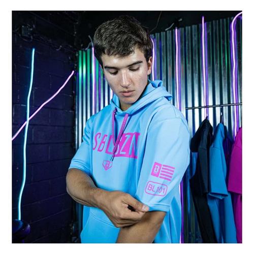 Men's Baseball Lifestyle 101 BSBL-SZN Short Sleeve V3 Hoodie - Primary Image