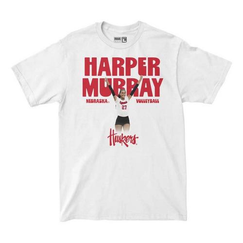 Campus Ink Kids' Nebraska Cornhuskers Harper Murray Classic T-Shirt - Primary Image
