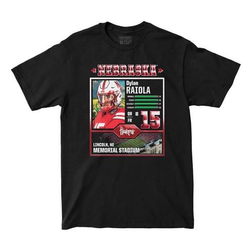 Campus Ink Kids' Nebraska Cornhuskers Dylan Raiola Video Game T-Shirt - Primary Image