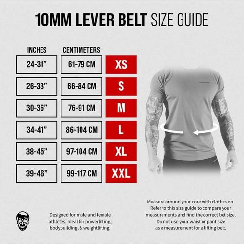 GYMREAPERS 10MM Lever Belt - Primary Image