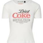 Women's The Laundry Room Diet Coke Social Club Crop Top - Thumbnail 1 of 3