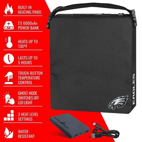 ActionHeat Philadelphia Eagles 5V Battery Heated Seat Cushion - Primary Image