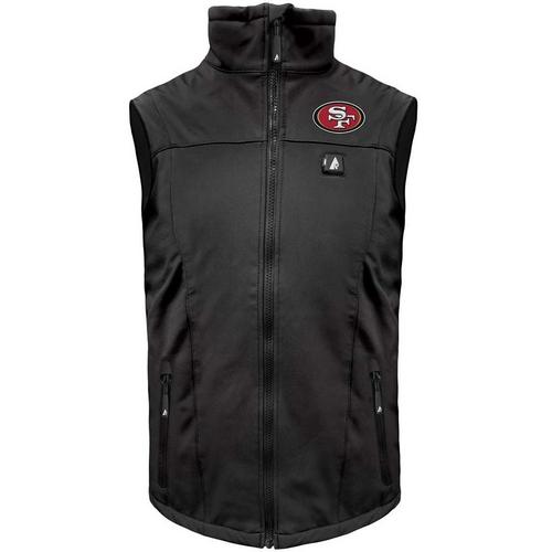 ActionHeat San Francisco 49ers 5V Softshell Battery Heated Vest - Primary Image
