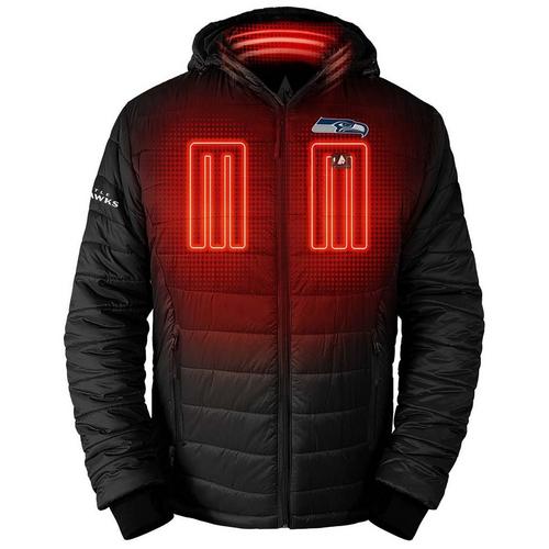ActionHeat Seattle Seahawks 5V Puffer Battery Heated Jacket - Primary Image