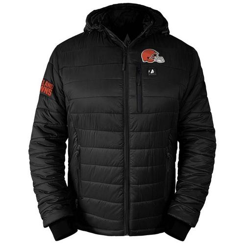 ActionHeat Cleveland Browns 5V Puffer Battery Heated Jacket - Primary Image