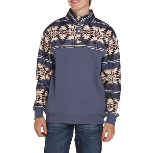 Men's Hooey Stevie 1/4 Snap Pullover - Primary Image