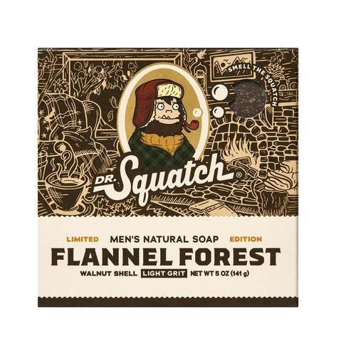 Dr. Squatch Flannel Forest Bar Soap - Primary Image