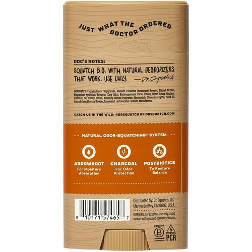 Dr. Squatch Lumberjack Lodge Deodorant - Primary Image
