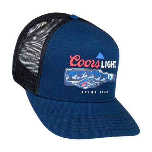 STLHD Gear STLHD X Coors Light Bottlescape Trucker Snapback Hat - Primary Image
