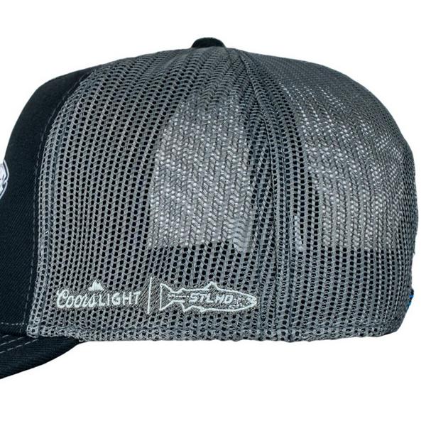 STLHD Gear STLHD X Coors Light Bottlescape Trucker Fly Fishing Snapback Hat