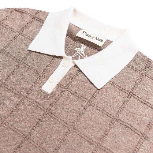 Women's Draw and Fade Logan Button Long Sleeve Polo