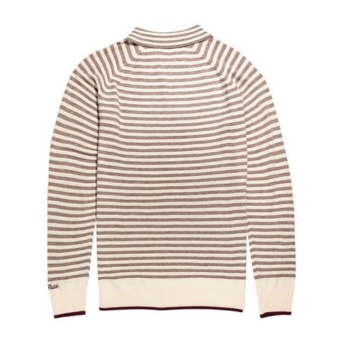 Women's Draw and Fade Carter Stripe Long Sleeve Polo - Primary Image