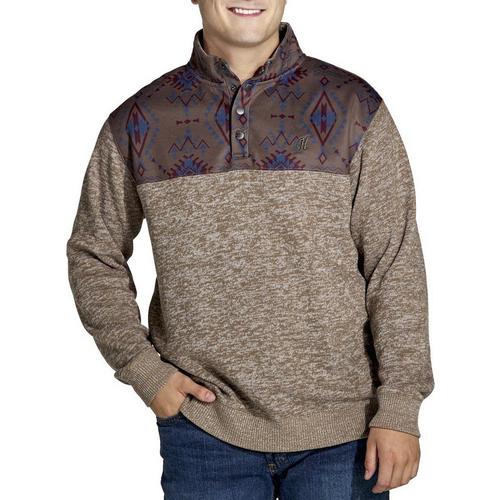 Men's Hooey Stevie 1/4 Snap Pullover - Primary Image