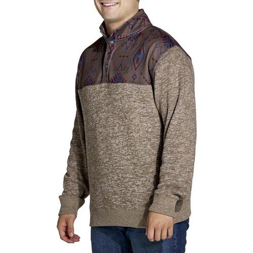 Men's Hooey Stevie 1/4 Snap Pullover - Primary Image