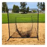 BATA 7ft x 7ft Soft Toss Net & Frame - Thumbnail 1 of 6