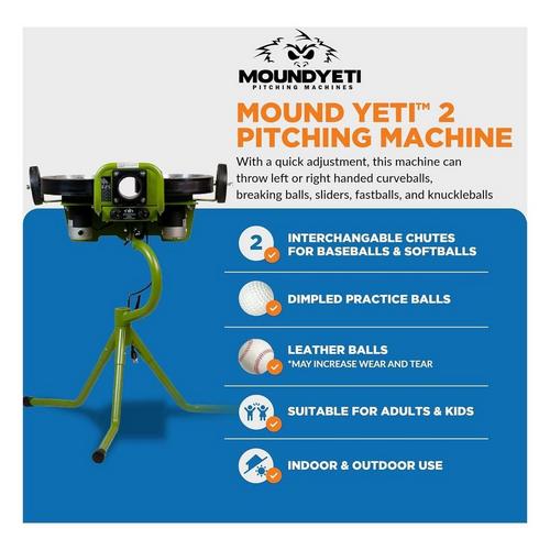 BATA Mound Yeti 2 Pitching Machine - Primary Image
