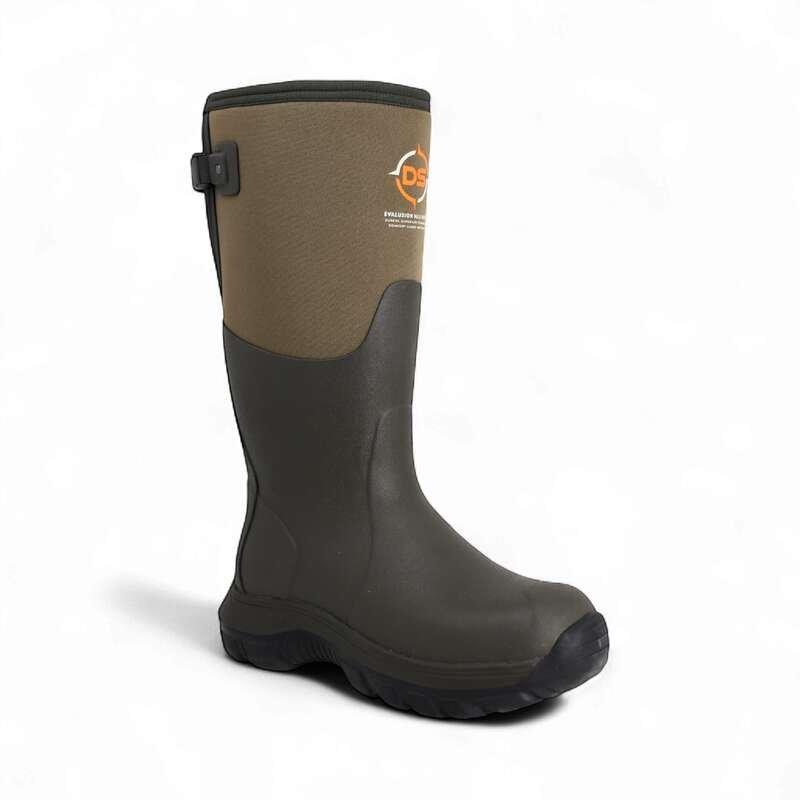 Dryshod Evalusion Max Gusset Khaki/Timber Men's Boots EVMG-MH-BR, 14 - Dryshod